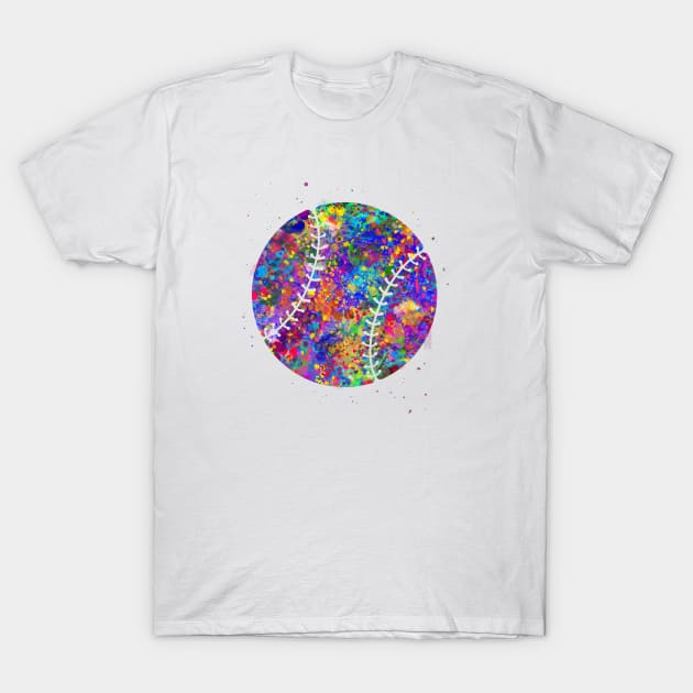 Baseball ball T-Shirt by Yahya Art